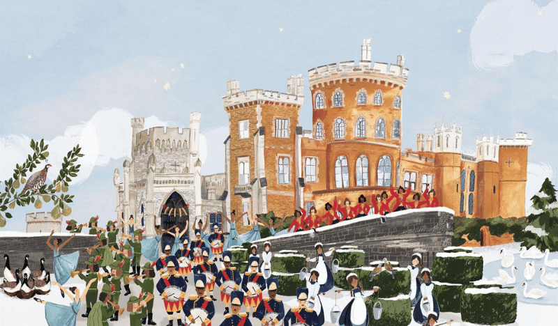 The Twelve Days of Christmas at Belvoir Castle